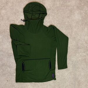 Melanzana Green Hooded Jacket